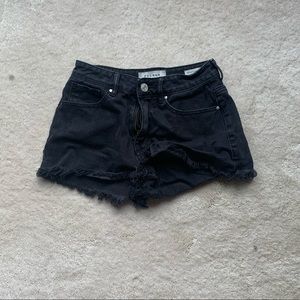Pacsun black high rise shorts